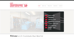 Desktop Screenshot of lecruickshanks.com